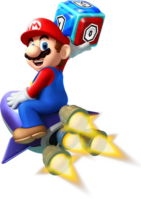 Mario Party artwork at the action level